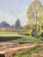 American Legacy Fine Arts presents "A Sunny Afternoon on the South Course" a painting by Mian Situ
