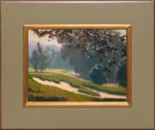 American Legacy Fine Arts presents "South Course B & B" a painting by Michael Obermeyer
