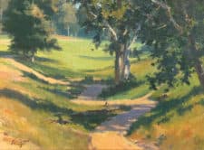 American Legacy Fine Arts presents "Wandering Path" a painting by Michael Obermeyer