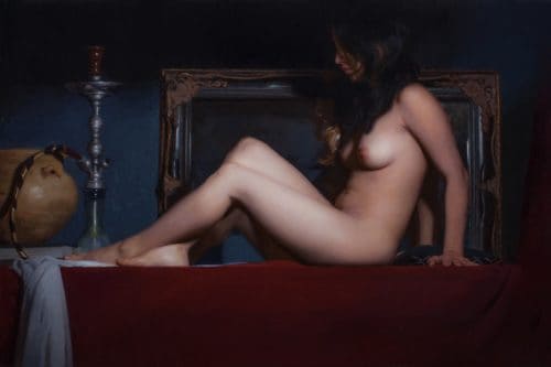 American Legacy Fine Arts presents "Pasithea" a painting by Adrian Gottlieb.