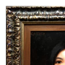 American Legacy Fine Arts presents "An Exotic Beauty" a painting by Adrian Gottlieb.