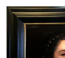 American Legacy Fine Arts presents "Découvert" a painting by Adrian Gottlieb.