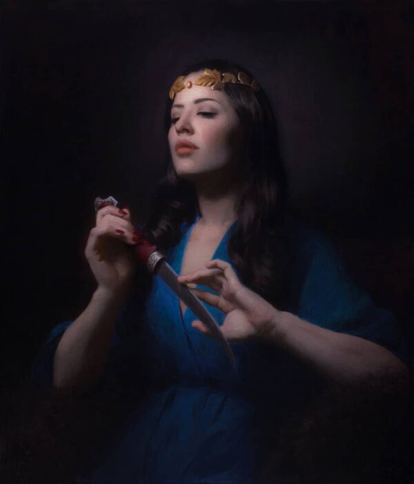 American Legacy Fine Arts presents "Medea" a painting by Adrian Gottlieb.