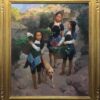 American Legacy Fine Arts presents "Family Helping Hands" a painting by Mian Situ.