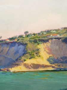 American Legacy Fine Arts presents "Morning at Bluff Cove" a painting by Richard Humphrey.