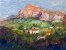 American Legacy Fine Arts presents "Tuscson" a painting by George Gallo.