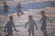 American Legacy Fine Arts presents "Silly Sunday; Southern California" a painting by Kevin A. Short.