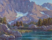 American Legacy Fine Arts presents "Mountain Glory" a painting by Jean LeGassick.