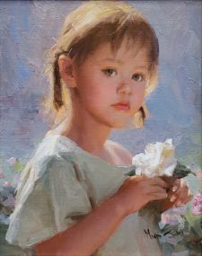 American Legacy Fine Arts presents "Innocence" a painting by Mian Situ.