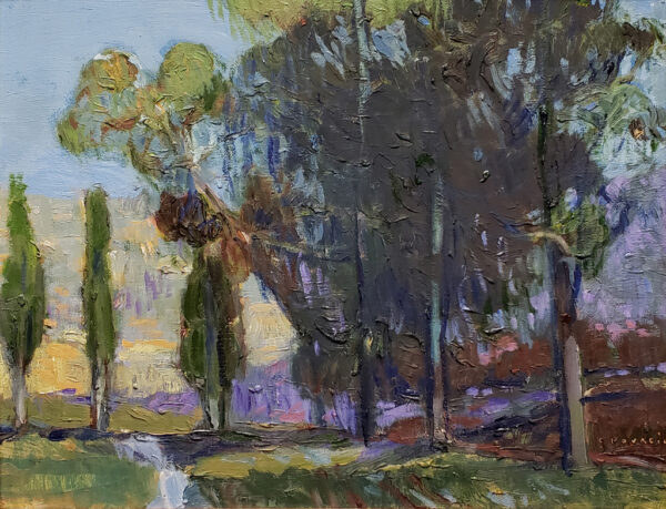 American Legacy Fine Arts presents "A Sense of Place; Cobb Estate" a painting by Chuck Kovacic.