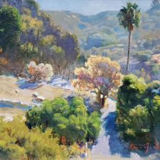 American Legacy Fine Arts presents "Beside the Canyon Road" a painting by Jason Situ.