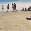 American Legacy Fine Arts presents "Beach Colors" a painting by John Cosby.
