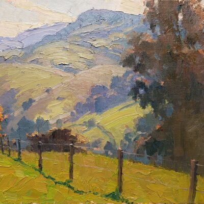 Michael Obermeyer artist Oil painting Early Spring