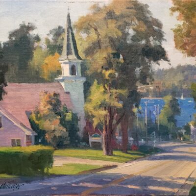 Michael Obermeyer artist Good Morning Door County, WI