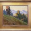 Michael Obermeyer artist Oil painting Hillside Vista