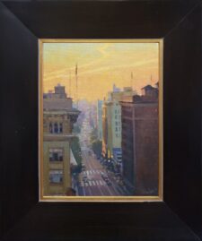 Michael Obermeyer artist Seventh Street Sunrise, Los Angeles