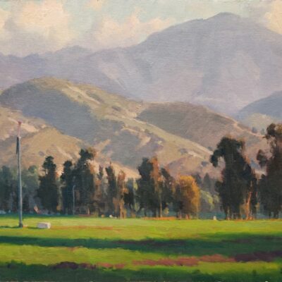 Michael Obermeyer artist Oil painting Vintage View