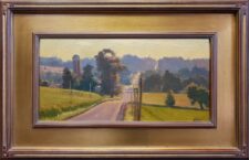 Michael Obermeyer artist oil painting The Road Less Traveled