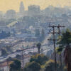 American Legacy Fine Arts presents "Top of the Park; Chavez Ravine, Los Angeles" a painting by Michael Obermeyer.
