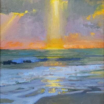 Peter Adams Artist Oil painting Pilar of Light