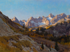 American Legacy Fine Arts presents "Morning Sabrina Basin" a painting by Joseph Paquet.
