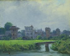 American Legacy Fine Arts presents "Kaiping Village" a painting by John Budicin.