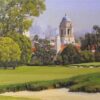 American Legacy Fine Arts presents "View from the 18th Green" a painting by Alexander V. Orlov.