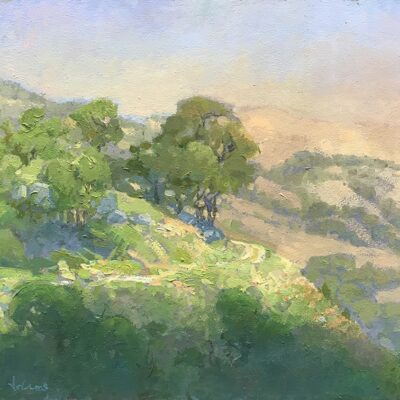 American Legacy Fine Arts presents "A Road Less Travelled, Tejon Ranch" a painting by Peter Adams.