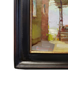 American Legacy Fine Arts presents “China Porch & Pink Broom” a painting by Aimee Erickson.