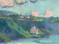 American Legacy Fine Arts presents "Malaga Cove" a painting by Daniel W. Pinkham.