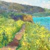 American Legacy Fine Arts presents "Portuguese Bend Spring Effect" a painting by Daniel W. Pinkham.