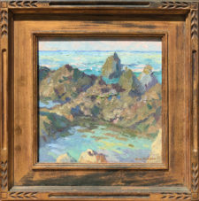 American Legacy Fine Arts presents "Tide Pools" a painting by Daniel W. Pinkham.