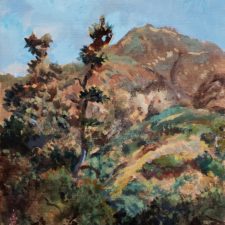 American Legacy Fine Arts presents "Gentle Peak, Eaton Canyon" a painting by William Stout.