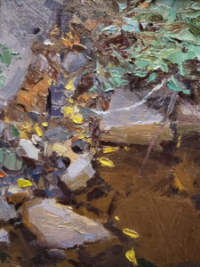 American Legacy Fine Arts presents "Rainy Creek" a painting by David Dibble.