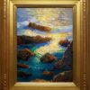 American Legacy Fine Arts presents "Brilliant Reflections of Rocky Point" a painting by Peter Adams.