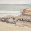 American Legacy Fine Arts presents "Becalmed Dog Beach" a painting by Robin Rurcell.