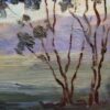 American Legacy Fine Arts presents "Eucalyptus Landscape" a painting by John Marshall Gamble.