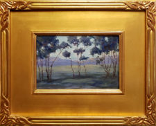 American Legacy Fine Arts presents "Eucalyptus Landscape" a painting by John Marshall Gamble.