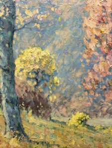 American Legacy Fine Arts presents "Autumn Colors" a painting by Maurice Braun.