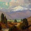 American Legacy Fine Arts presents "Untitled (Mountain Landscape)" a painting by Orrin Augustine White