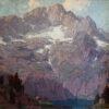 American Legacy Fine Arts presents "High in the Sierras c. 1921" a painting by Edgar Alwin Payne.
