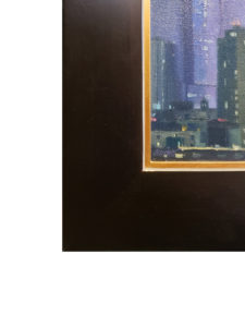 American Legacy Fine Arts presents "Purple Rain" a painting by Michael Obermeyer.