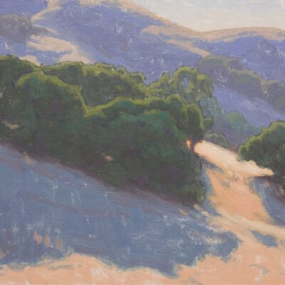 American LEgacy FIne Arts presents "Hillside Oaks" a painting by Dan Schultz.