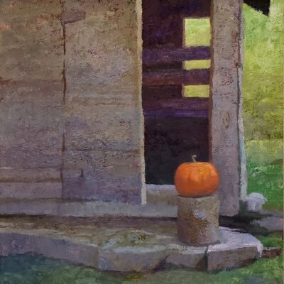 American Legacy Fine Arts presents "Even's Barn" a painting by Dan Pinkham.