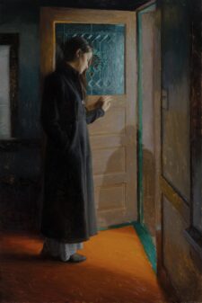 American Legacy Fine Arts presents "The Threshold" a painting by Casey Childs.