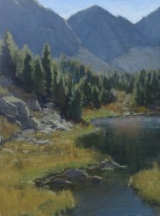 American Legacy Fine Arts presents "high and Might" a painting by Kathleen Dunphy