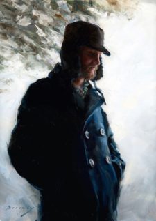 American Legacy Fine Arts presents "Winter Morning" a painting by Michelle Dunaway.