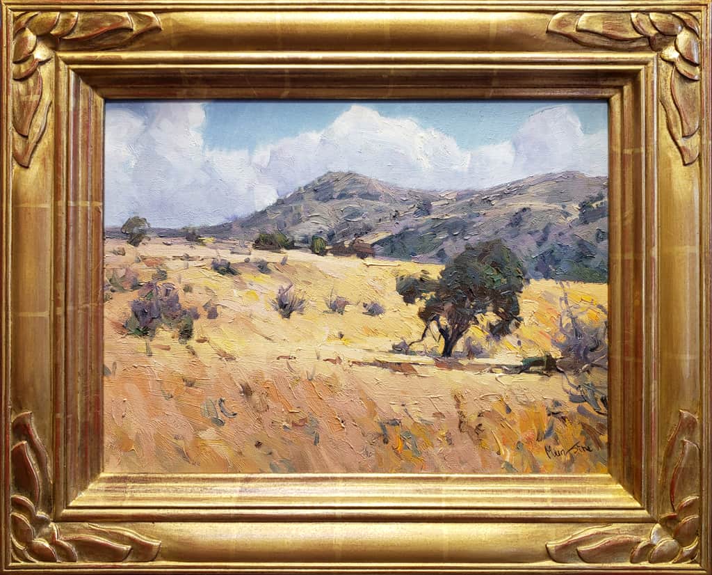 American Legacy Fine Arts presents "Malibu Hills" a painting by Mian Situ