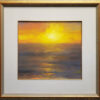 Peter Adams Artist Pastel Painting Pacific Autumn Sunset