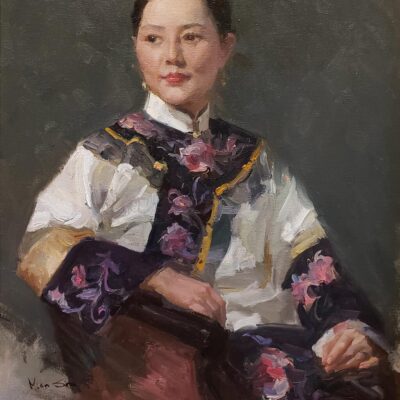 American Legacy Fine Arts presents "Gloria" a painting by Mian Situ.